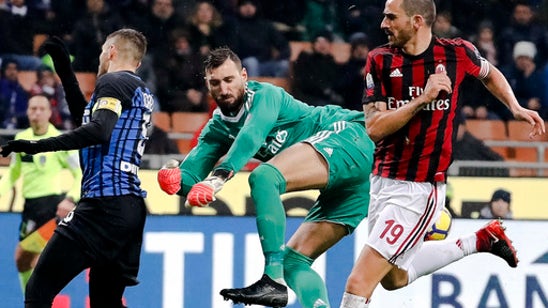 AC Milan beats Inter 1-0 to reach Italian Cup semifinals