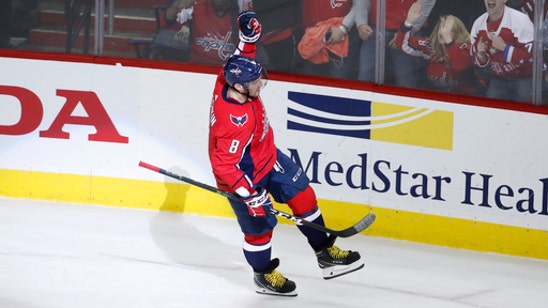 Ovechkin on pace for 50-goal season at age 32