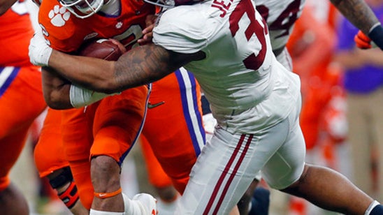 Injured Alabama LB Anfernee Jennings to miss title game