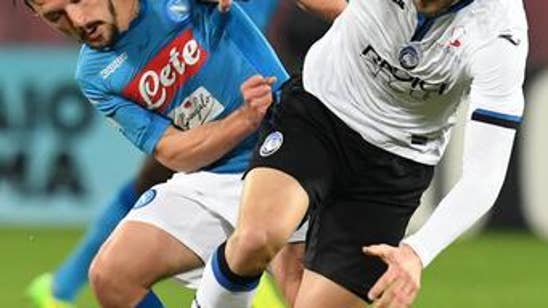 Napoli out of Italian Cup after 2-1 defeat to Atalanta