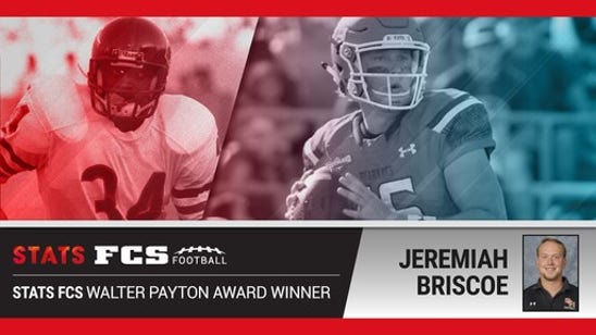 Sam Houston's Briscoe claims Walter Payton Award for second time