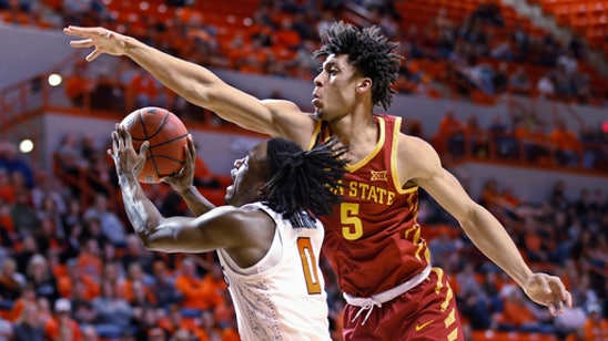 Carroll's 24 lead Oklahoma St. to 96-87 OT win over Iowa St. (Jan 06, 2018)