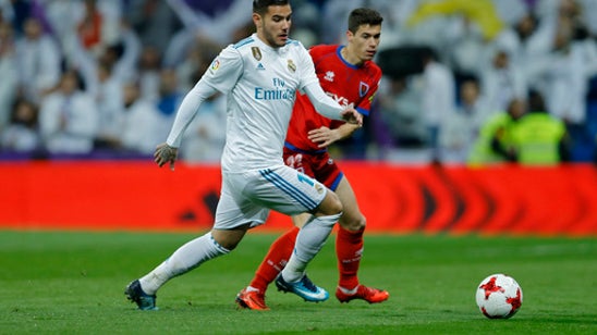Madrid advances in Copa despite 2-2 draw against Numancia
