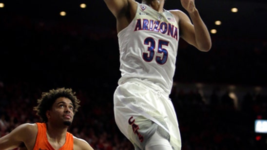 Trier leads late flurry to lift No. 17 Arizona past Beavers (Jan 11, 2018)