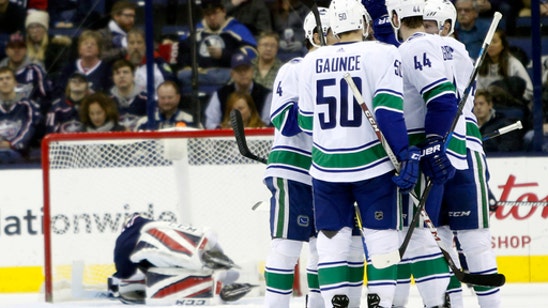 Canucks rally in the second period to beat Blue Jackets 5-2 (Jan 12, 2018)