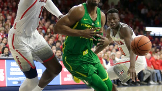 No. 17 Arizona uses late run to outlast Oregon 90-83 (Jan 13, 2018)