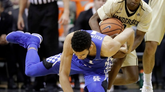 No. 21 Kentucky Wildcats win 2nd straight, beats Vandy 74-67 (Jan 13, 2018)