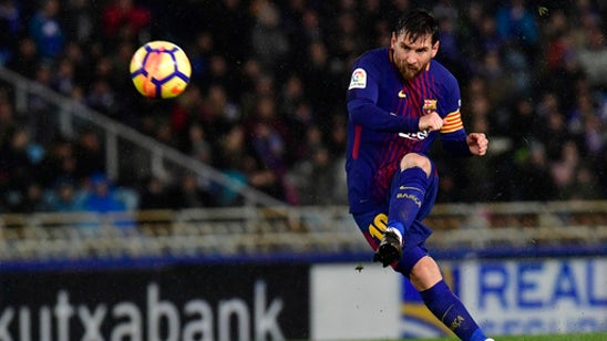 Suarez, Messi lead Barcelona to 4-2 comeback win at Sociedad
