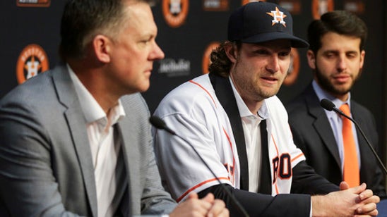 Cole excited to join Verlander, Keuchel on Astros staff