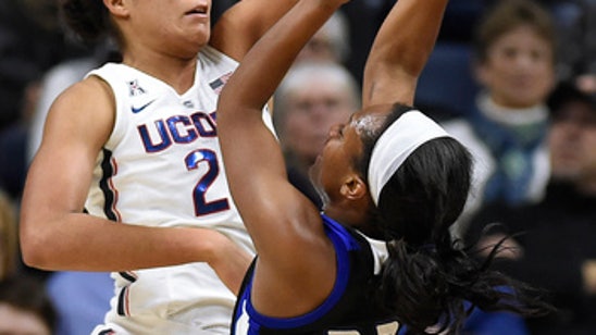 UConn women extend conference win streak, top Tulsa 78-60 (Jan 18, 2018)