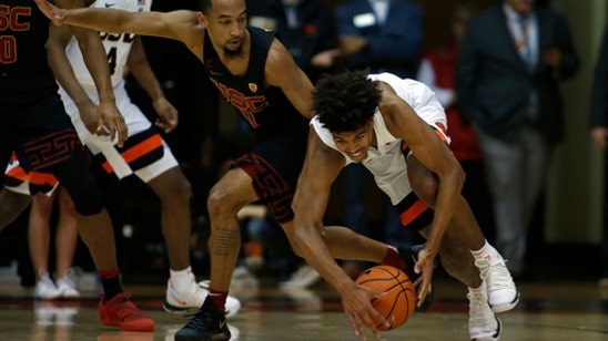 USC wins 4th straight with 74-67 victory over Oregon State (Jan 20, 2018)