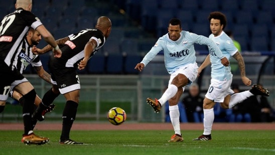 Lazio strengthens 3rd-place position by beating Udinese 3-0