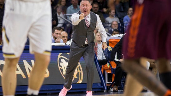 Clarke's flourish lifts Va Tech over reeling Irish 80-75 (Jan 27, 2018)