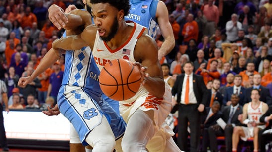 No. 20 Clemson ends skid vs UNC, tops No. 19 Tar Heels
