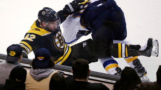 Rask makes 32 saves, leads Bruins over Blues 3-1 (Feb 01, 2018)