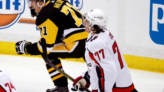 Capitals’ Oshie fined $5,000 for cross-check to Letang