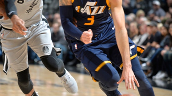 Rubio’s season-high 34 leads Jazz by Spurs, 120-111