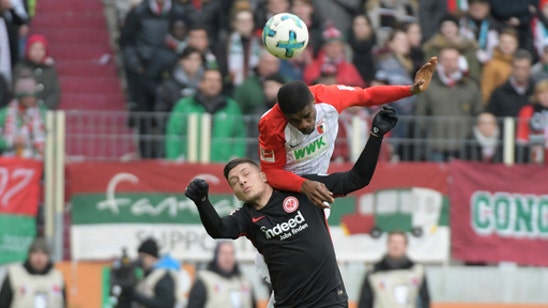 Frankfurt loses 3-0 in Augsburg, misses chance to go 2nd