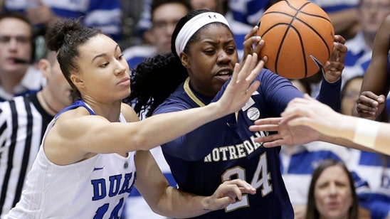 Mabrey, No. 5 Notre Dame top No. 19 Duke 72-54