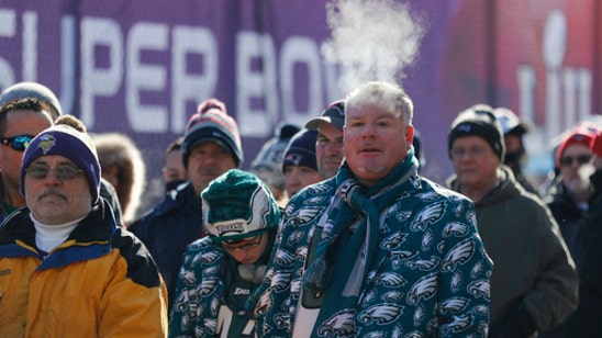 The Latest: Protesters shut off rail line serving Super Bowl