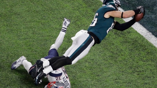 Zach Ertz brings in TD catch and brings home Super Bowl ring