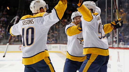 Josi scores in OT to rally Predators past Islanders, 5-4