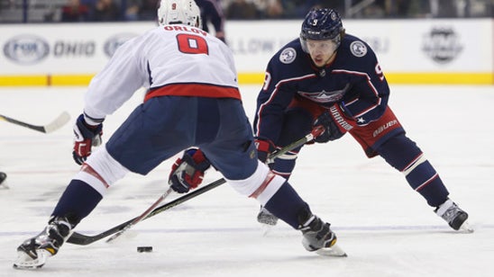 Backstrom’s late goal lifts Capitals over Blue Jackets, 3-2