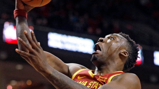 No. 7 Texas Tech wins 5th straight, 76-58 over Iowa State