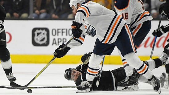 LaDue snaps tie, Kings pull away late for 5-2 win vs Oilers