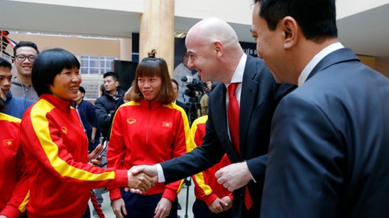 FIFA president praises Russian World Cup preparations