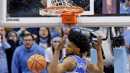 Duke's Bagley to miss Ga. Tech game with mild knee sprain