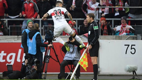 Stuttgart beats ‘Gladbach to ease Bundesliga relegation fear