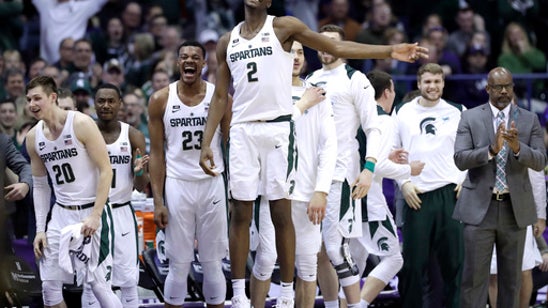 No. 2 Michigan St. rallies from 27 down, beats Northwestern