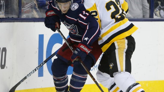 Sheahan scores twice, Penguins beat Blue Jackets 5-2