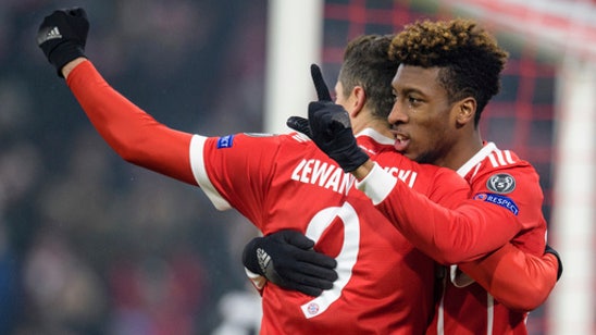 Bayern cruises to 5-0 win over Besiktas in Champions League
