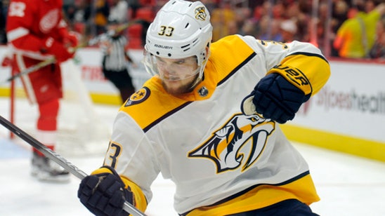 Arvidsson lifts Predators to 3-2 win over Red Wings