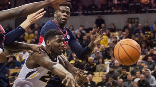 Tyree leads Ole Miss past Missouri 90-87 in overtime