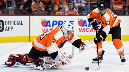 Patrick, Mrazek lift streaking Flyers over Blue Jackets 2-1