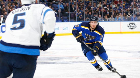 Connor Hellebuyck makes 34 saves, Jets beat Blues 4-0