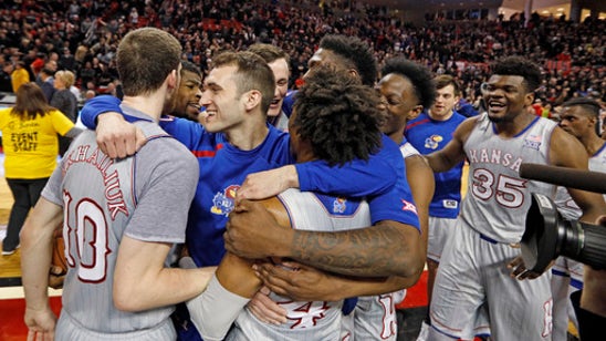 No. 8 Kansas clinches 14th straight Big 12 title