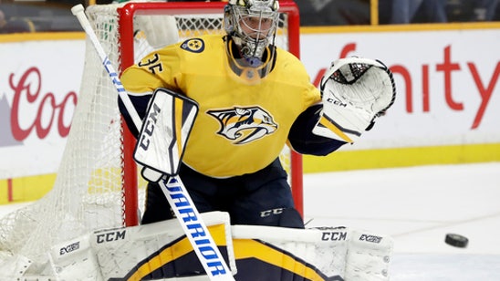 Rinne, Predators blank Blues 4-0 (Feb 25, 2018)