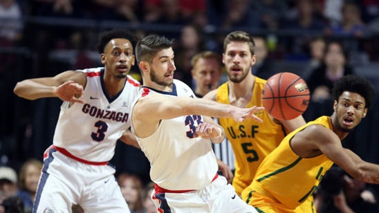 Tillie leads No. 7 Gonzaga over San Francisco