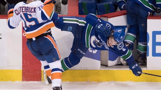 Canucks rookie Brock Boeser out 4-6 weeks with back injury