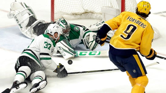 Preds beat Stars 2-0 for franchise-record 9th straight win