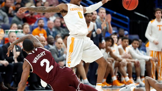 No. 13 Tennessee holds on late to beat Mississippi State