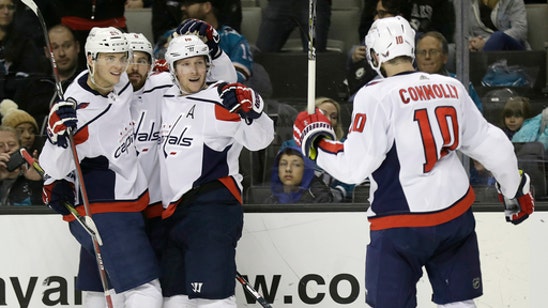 Grubauer’s 24 saves lead Capitals past Sharks 2-0