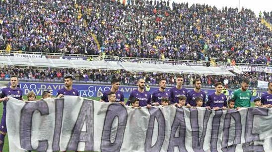 Fiorentina wins emotional 1st match since Astori’s death