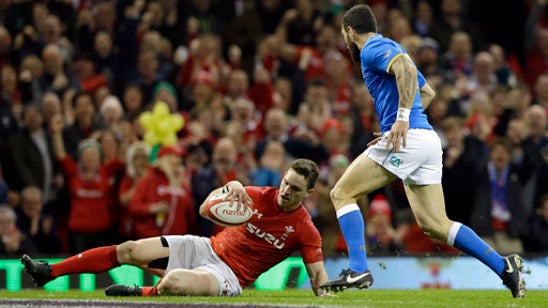 Wales beats Italy 38-14 to go 2nd in Six Nations