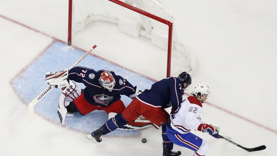 Jones scores twice, surging Blue Jackets beat Canadiens 5-2