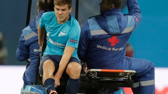 Russia’s Kokorin expected to miss World Cup with knee injury